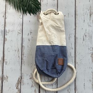 Bali Handmade August Effects Drawstring Backpack Brand New!